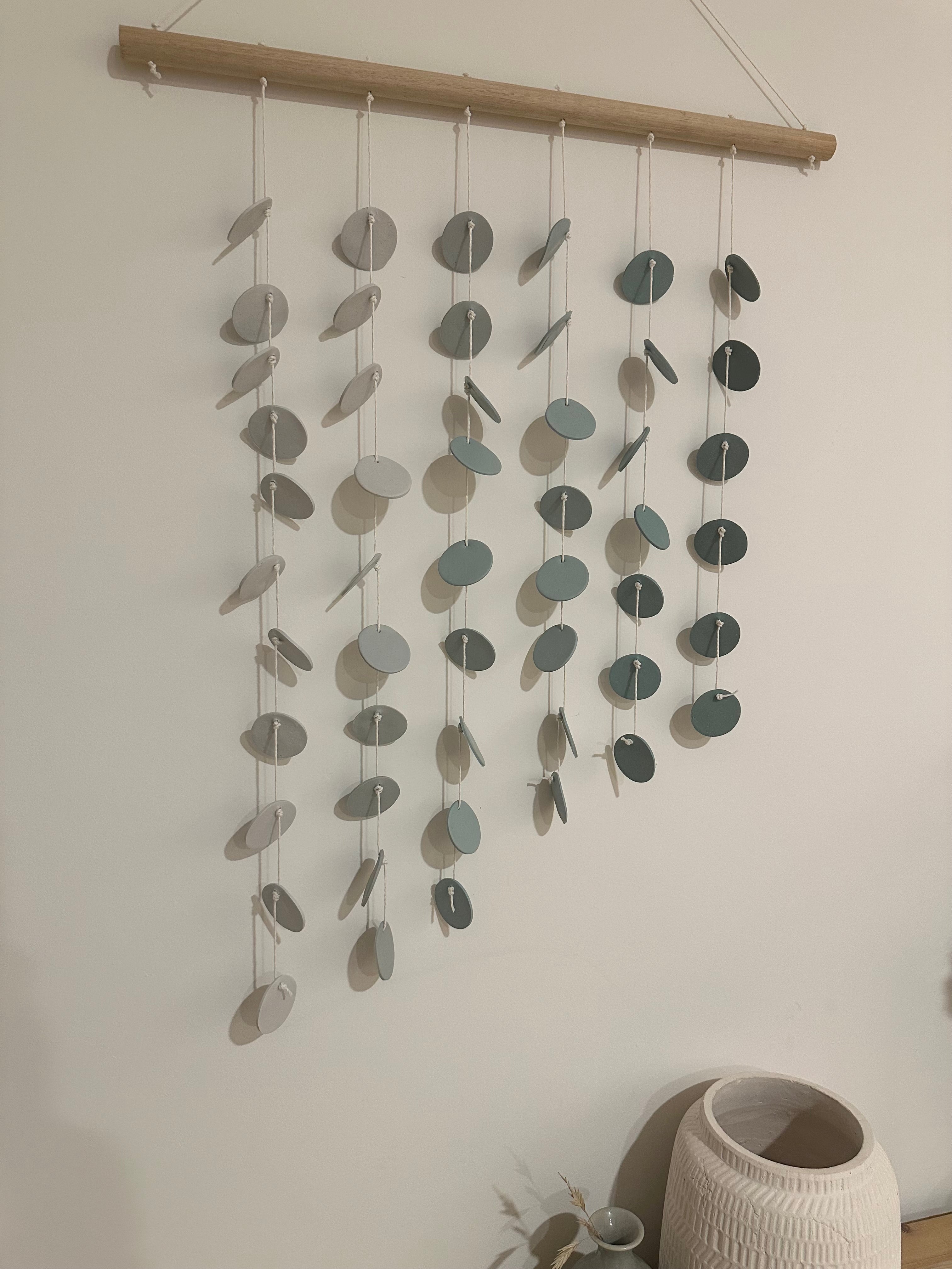 Calm Chaos - Handcrafted Clay Wall Art